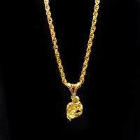 GOLD NUGGET PENDANT